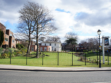 Park in Chester, Business Englisch Sprachreisen England