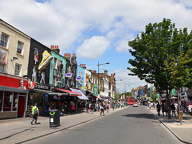 Straßen von Camden, Englisch Sprachreisen für Erwachsene