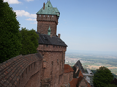 Hohkönigsburg bei Straßburg, Französisch Sprachreisen für Erwachsene