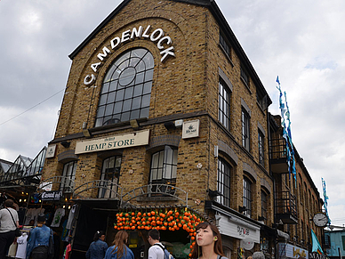 Camden Market, Englisch Sprachreisen für Erwachsene