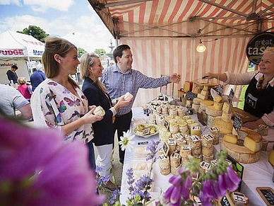 People´s Park Market in Dún Laoghaire, Englisch Sprachreisen für Erwachsene