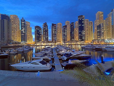 Dubai Marina, Arabisch Sprachreisen für Erwachsene