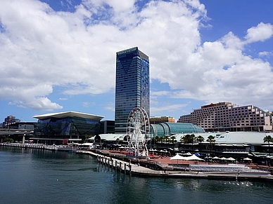 Beliebtes Vergnügungsviertel Darling Harbour  - Englisch Sprachreisen Sydney 