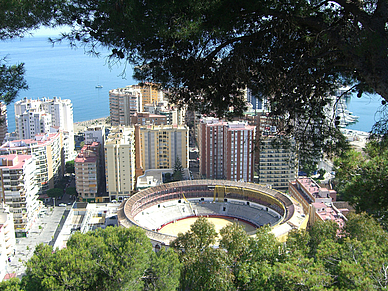 Stierkampfarena, Spanisch Sprachreisen für Erwachsene Málaga