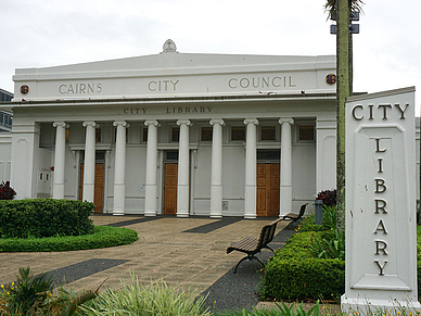 Stadtbiliothek von Cairns - Australien Sprachreisen für Erwachsene