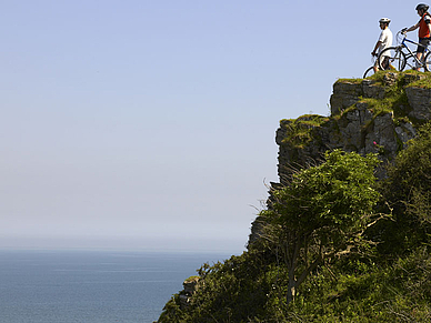 Rad fahren in Torquay, Business Englisch Sprachreisen England