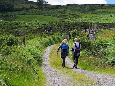 Wandern in und um Cahersiveen, Englisch Sprachschule Cahersiveen