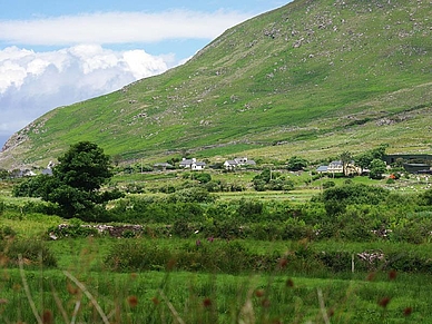 Irisch-Grün in Cahersiveen, Englisch Sprachreisen für Schüler