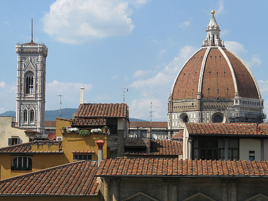 Über den Dächern von Florenz, Italienisch Sprachreisen für Erwachsene