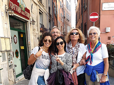 Sprachschüler in Sestri Levante, Sprachkurse für Erwachsene