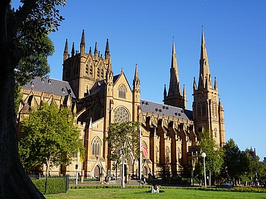 St. Mary's Cathedral Sydney - Englisch Sprachreisen für Erwachsene 