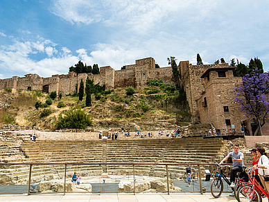 Teatro Romano in Málaga - Spanien Sprachreise mit DIALOG