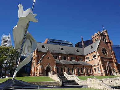 St. George's Cathedral in Perth - Australien Sprachreise für Erwachsene