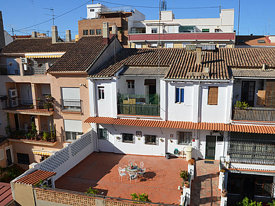 Beispiel Lage Apartment, Sprachreise Valencia