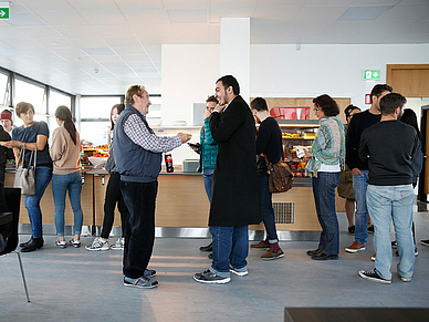 Pausenzeit an der Englisch Sprachschule Dublin