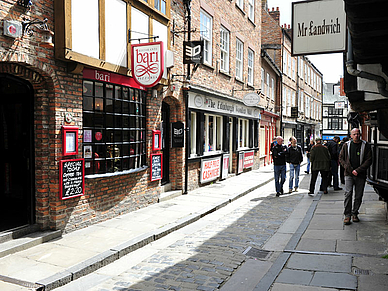 Snickelways of York, Business Sprachreisen nach England