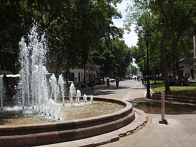 grünes Santiago de Chile, Spanisch Unterricht in Chile