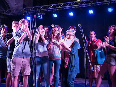 Karaokeabend, Französisch Sprachschule Vichy