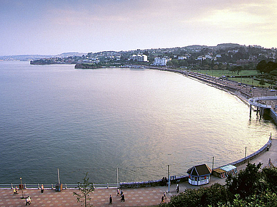 Blick über die Bucht von Torquay, Business Englisch Sprachreisen England