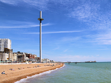 Aussichtsturm British Airways i360, Englisch Sprachreisen Brighton