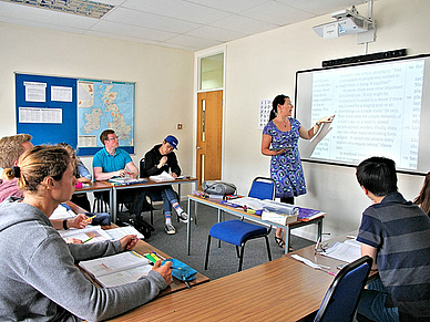 Multimedialer Unterricht, Englisch Sprachschule Brighton