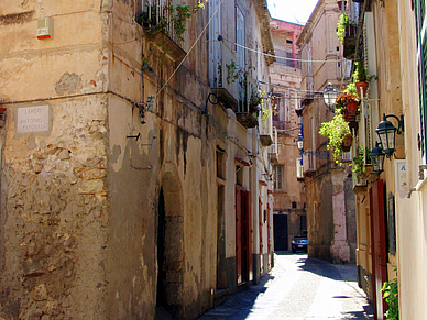 Gassen von Tropea, Italienisch Sprachreisen für Erwachsene