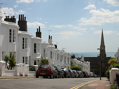 West Hill, Brighton - Englisch Sprachreisen nach England