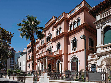 Schulgebäude Sprachschule Barcelona