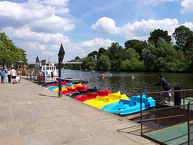 Promenade in Chester, Englisch Sprachreisen für Schüler