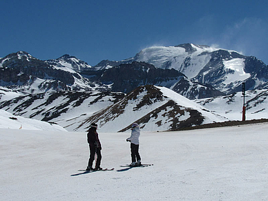 Ski fahren, Spanisch Sprachschule Santiago de Chile