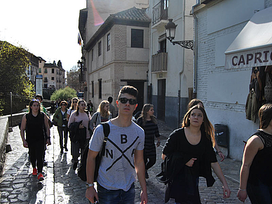 Unterwegs in Granada, Spanisch Sprachschule in Granada