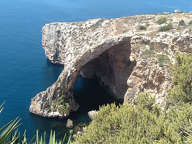 Höhlen auf Malta, Englisch Sprachreisen für Erwachsene