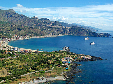 Blick in die Bucht, Italienisch Sprachreisen für Erwachsene