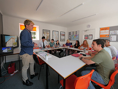 Englischunterricht an der Sprachschule Oxford Weathley