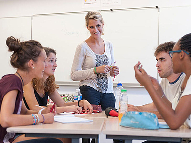 Gruppendiskussion, Französisch Sprachschule Vichy