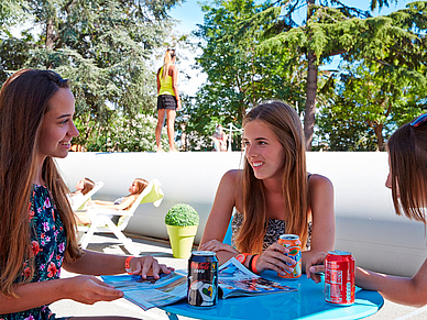 Pause am Pool, Französisch Sprachferien für Schüler 