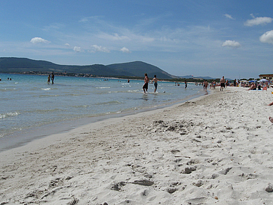 Strand auf Sardinien, Italienisch Sprachreisen für Erwachsene