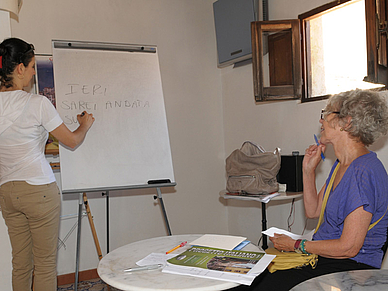 Einzelunterricht, Italienisch Sprachschule Tropea