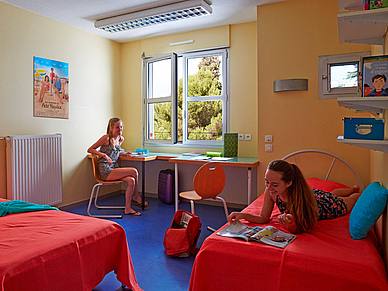 Zimmerbeispiel Campusresidenz, Cannes Schüler Sprachreisen